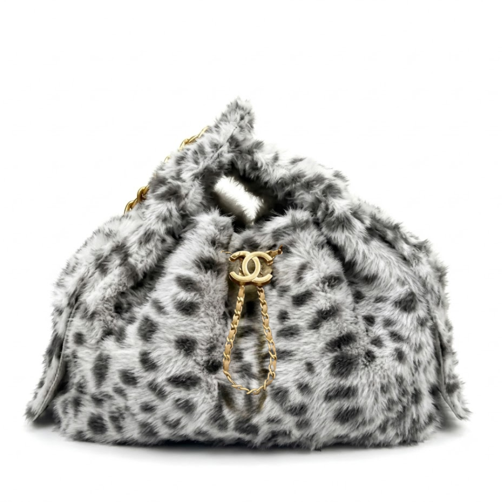 Chanel 25 Leopard Print Hobo Bag