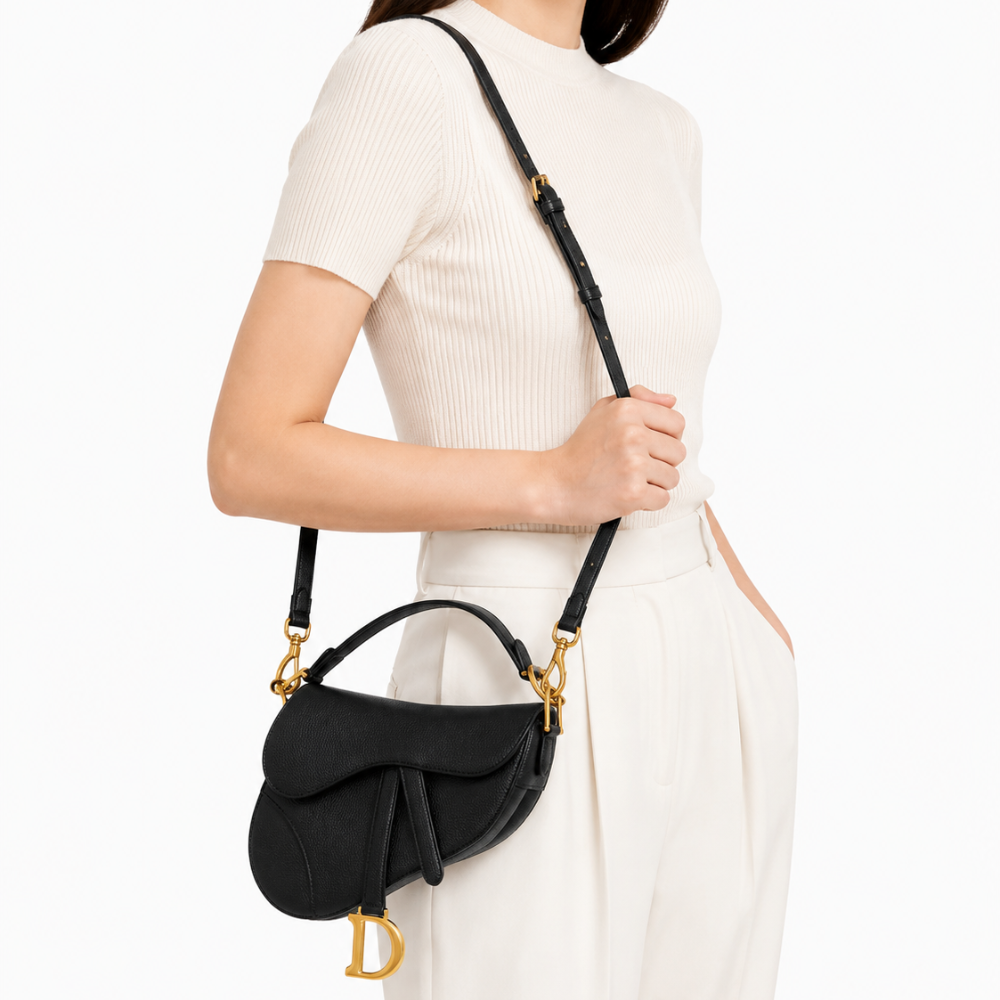 Dior Saddle Bag with Strap
