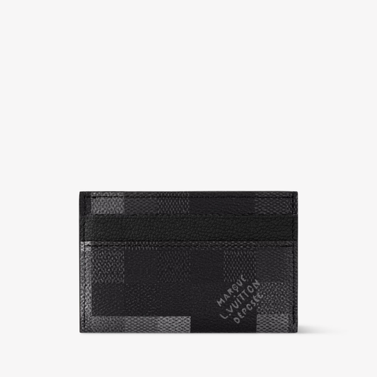 LV Double Card Holder Damoflage