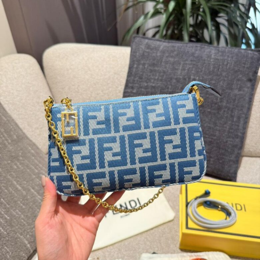 Fendi Baguette Flat Pouch Mini