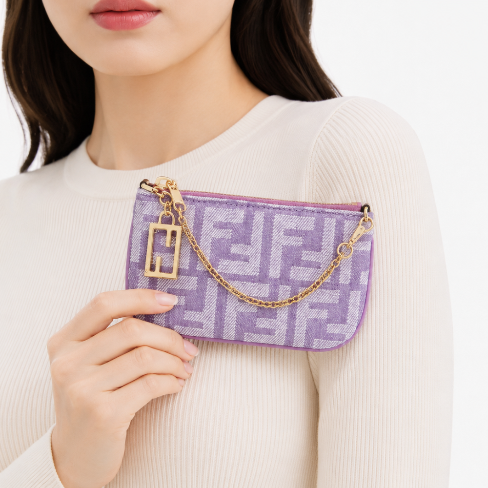 Fendi Baguette Flat Pouch Mini