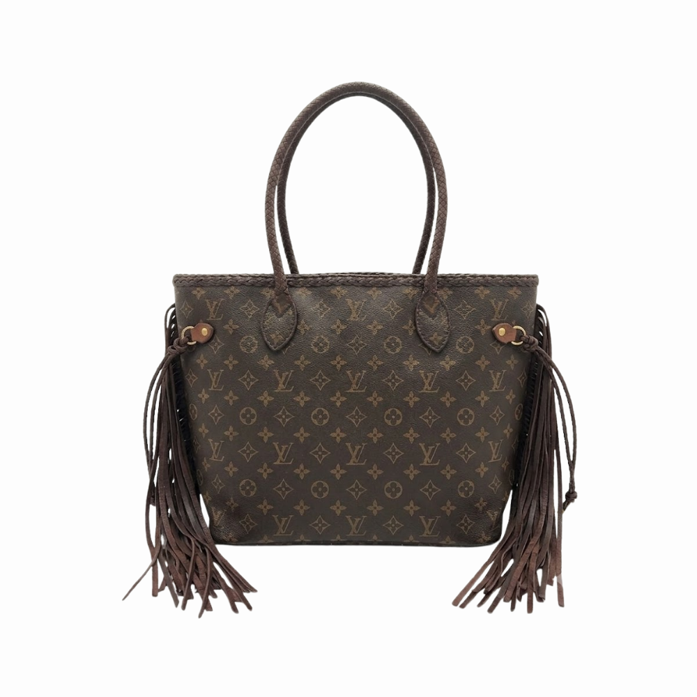 LV - Neverfull Houston With Turquoise