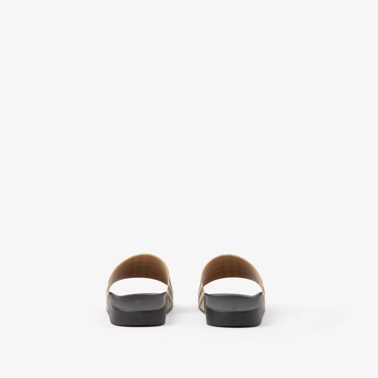 Burberry Check Slides
