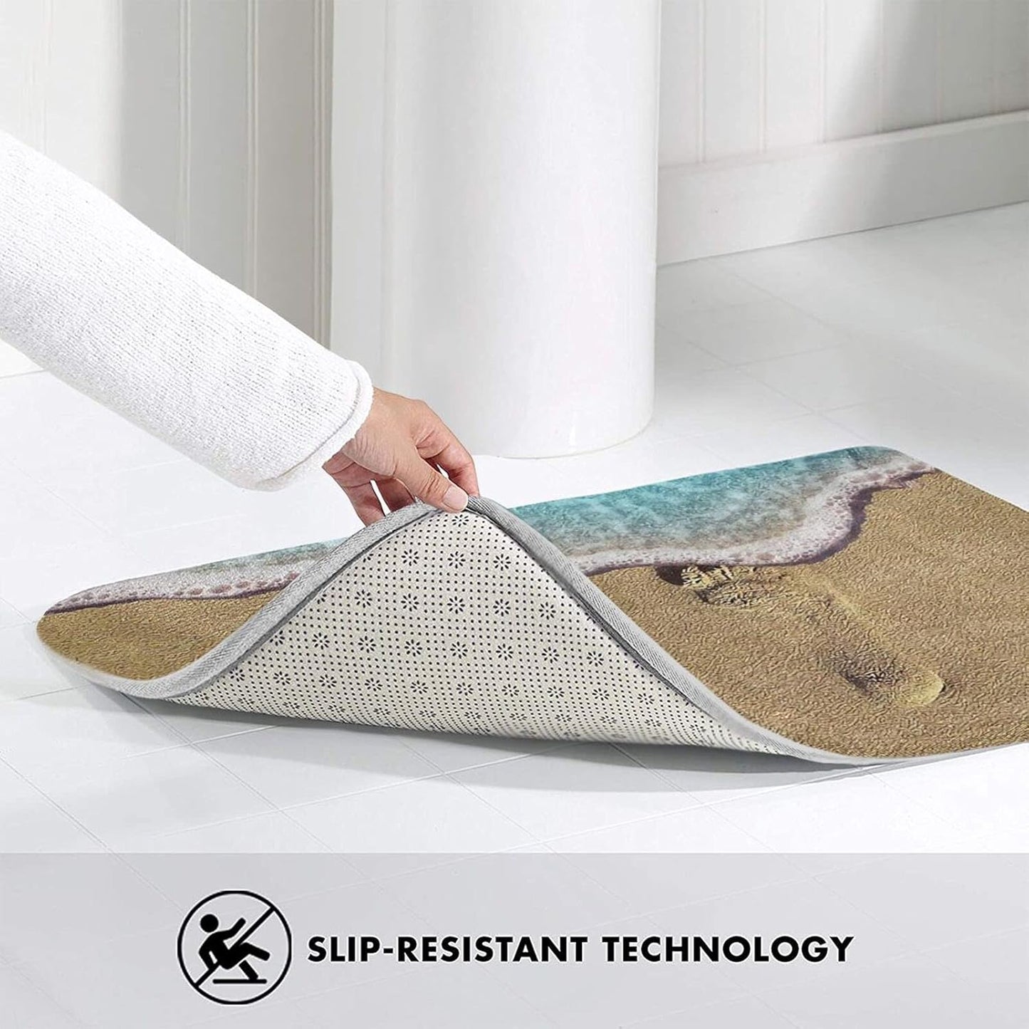 Beach Bathroom Mat