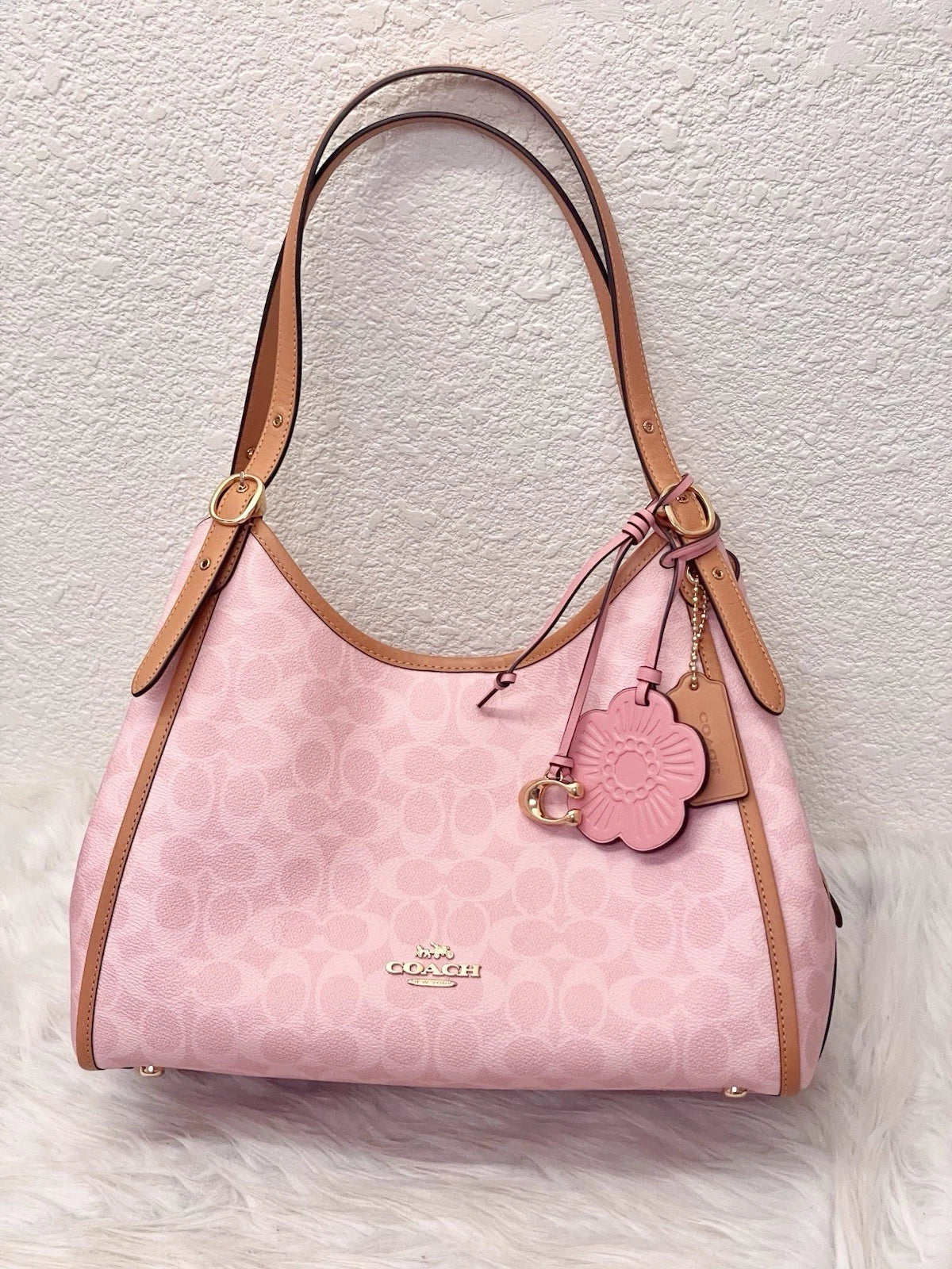 Coach Erin Shoulder Bag In Signature Canvas.