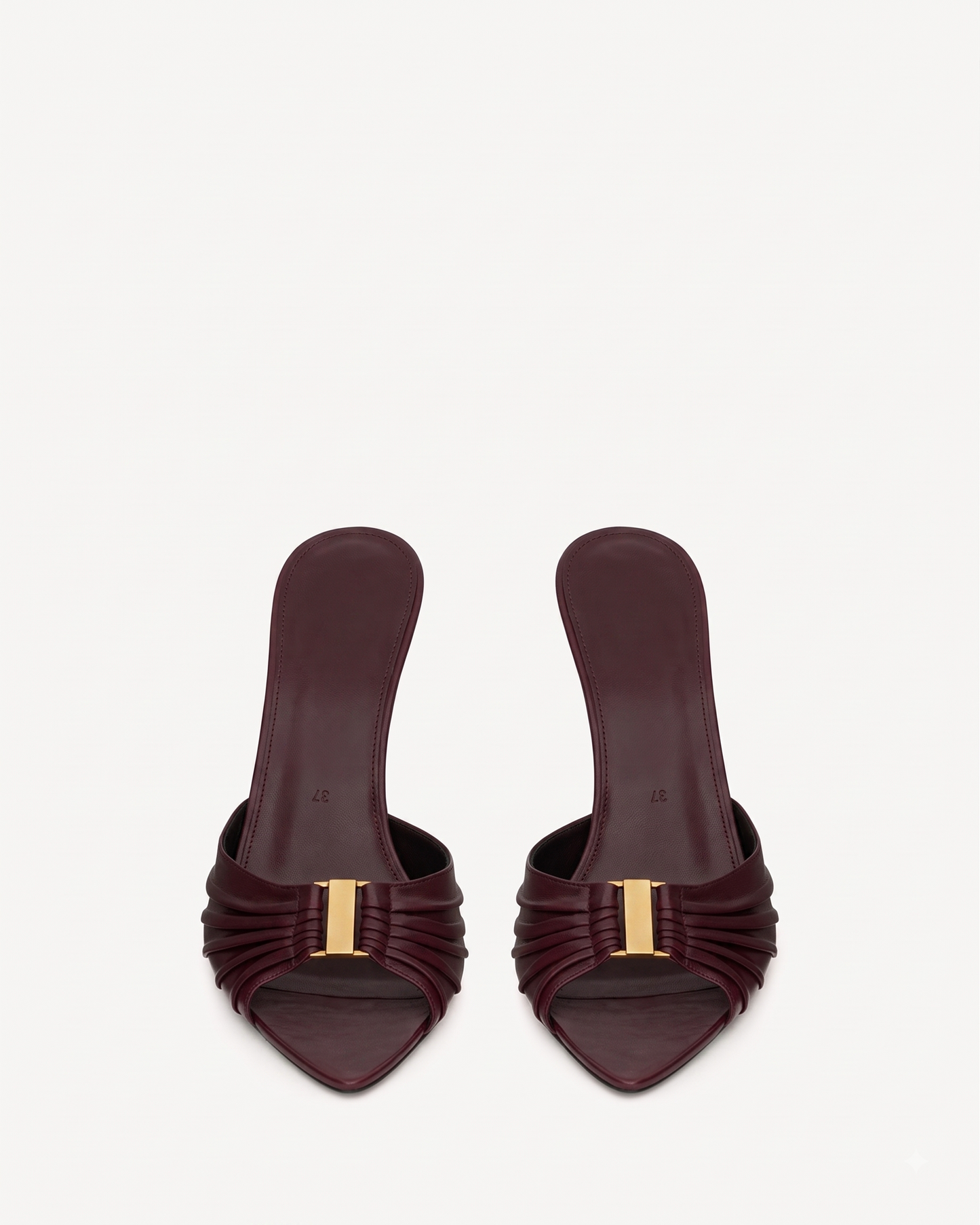 Seraphina Leather Slip-On Mules