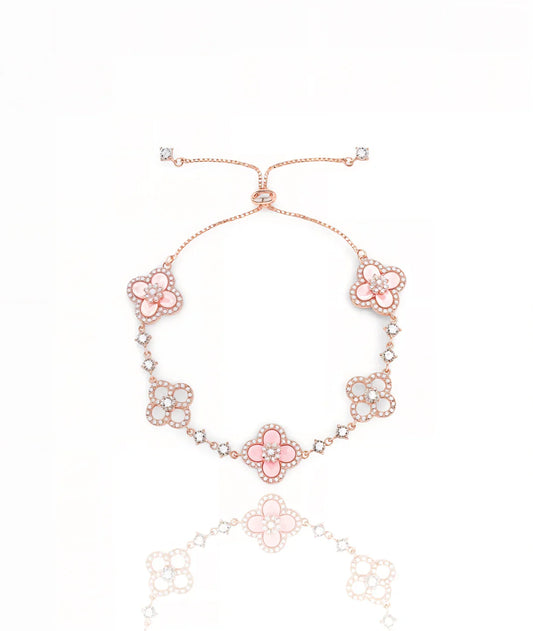 Sakura Diamond Bloom Bracelet.