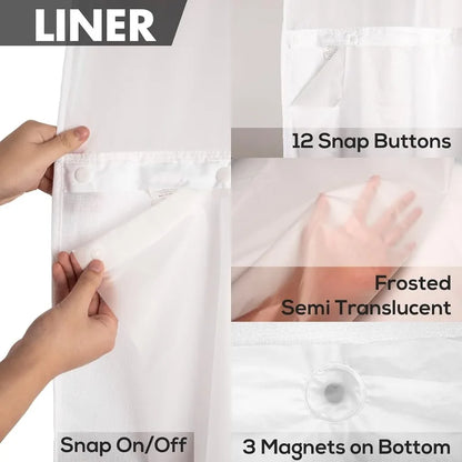 Liner Replacement: No Hook to Attach and Snap On/Off