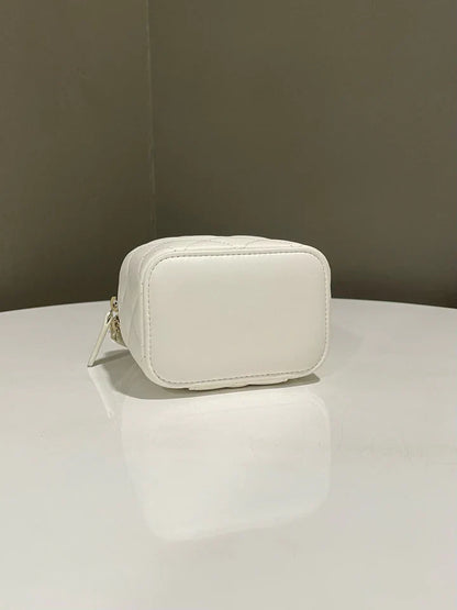 Chanel Quilted Pearl Crush Mini Vanity Cube