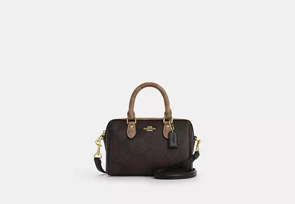 Mini Rowan Crossbody Bag Signature Canvas