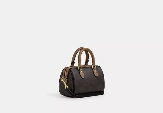 Mini Rowan Crossbody Bag Signature Canvas
