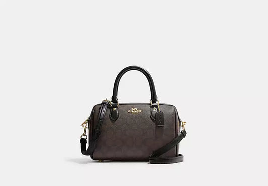 Rowan Satchel Bag In Signature Canvas