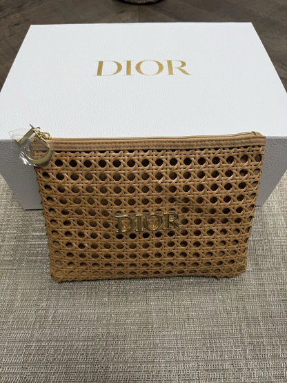 Dior Raffia Solar Pouch Limited Edition