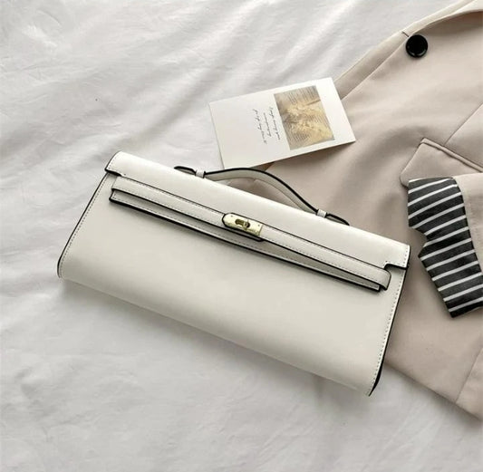 Hermes Kelly Cut Clutch leather clutch bag